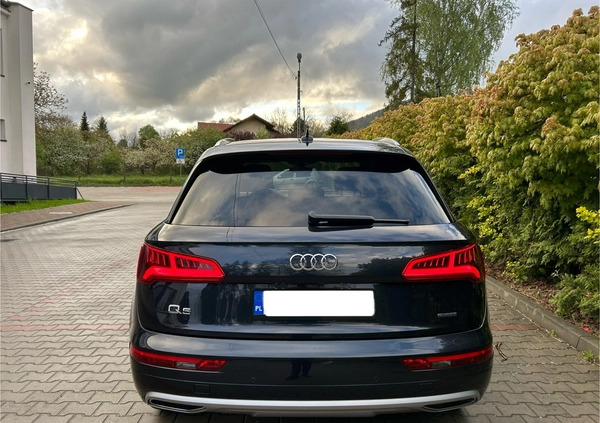 Audi Q5 cena 132800 przebieg: 98787, rok produkcji 2019 z Miłosław małe 436